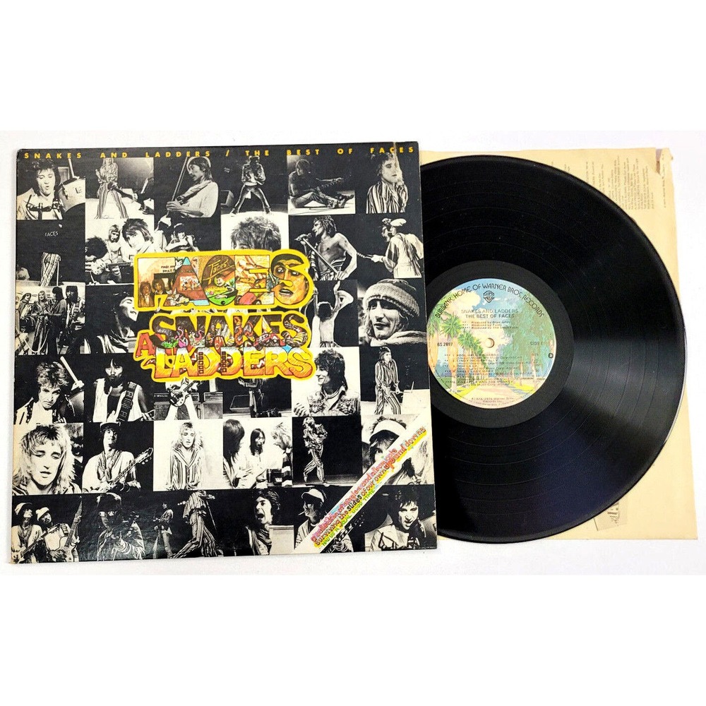 FACES - SNAKES AND LADDERS -‎ ROCK LP